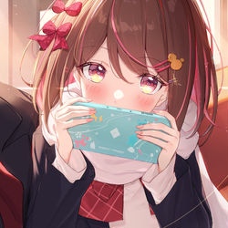 This is a pixiv picture whose title is 「……ね、今日はゲームしないの？」.