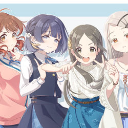 This is a pixiv picture whose title is 1年2組‼︎‼︎.