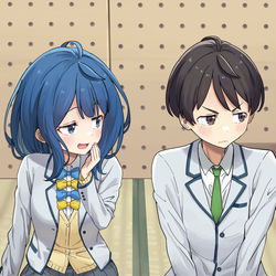 This is a pixiv picture whose title is 負けヒロインが多すぎる!.