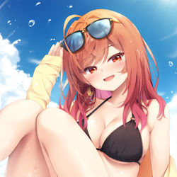 This is a pixiv picture whose title is 莉々華しゃちょー.