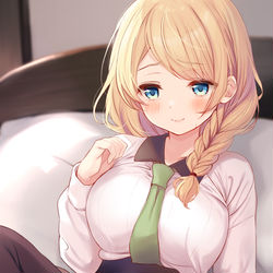 This is a pixiv picture whose title is 数分後.