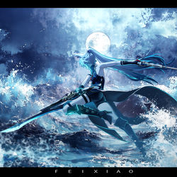 This is a pixiv picture whose title is 飞霄.