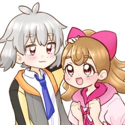 This is a pixiv picture whose title is 大福とこむぎ.