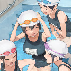 This is a pixiv picture whose title is ガキ巨乳⑥⑥.