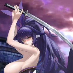This is a pixiv picture whose title is 武藏.