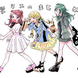 This is a pixiv picture whose title is 学マスまとめ1.