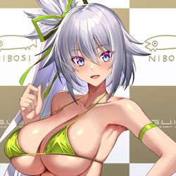 This is a pixiv picture whose title is ビキニ.