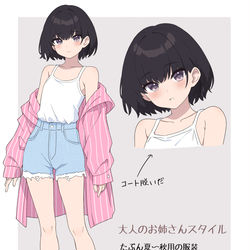 This is a pixiv picture whose title is お洒落で色っぽくなりたい男の娘.