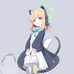 This is a pixiv picture whose title is 才羽ミドリ.