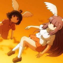 This is a pixiv picture whose title is 飛兎.