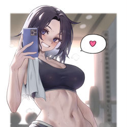 This is a pixiv picture whose title is cm.
