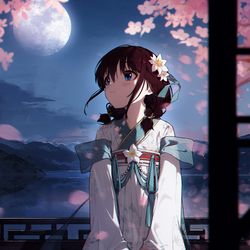 This is a pixiv picture whose title is 中秋快乐！.