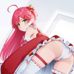 This is a pixiv picture whose title is おしり！🌸.