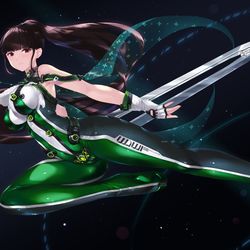 This is a pixiv picture whose title is イヴ.