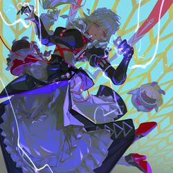 This is a pixiv picture whose title is 【仕事絵】アレクサンドリナ.