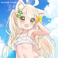 This is a pixiv picture whose title is 水着くるみちゃーん！.