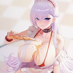This is a pixiv picture whose title is ベルファスト.