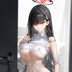 This is a pixiv picture whose title is sensei要做吗？.