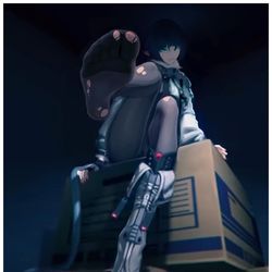 This is a pixiv picture whose title is Jane Doe Overpaint.