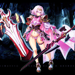 This is a pixiv picture whose title is ソーシャルゲーム『エデンズリッターグレンツェ』.