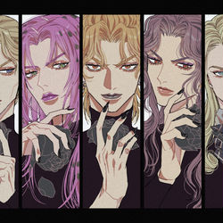 This is a pixiv picture whose title is Black bloom.