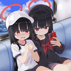 This is a pixiv picture whose title is 彼女は後に、「見てはいけないものを見てしまった... 」と言った.