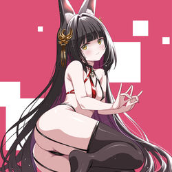 This is a pixiv picture whose title is 長門（META）様！.