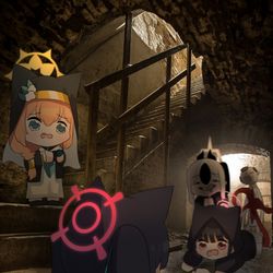 This is a pixiv picture whose title is 끌려가버린 카즈사.
