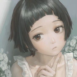 This is a pixiv picture whose title is 千石抚子.
