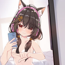 This is a pixiv picture whose title is 另一个猫猫.