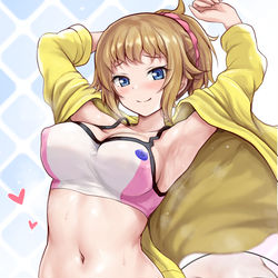 This is a pixiv picture whose title is 久々にホシノ・フミナぱいせん絵.