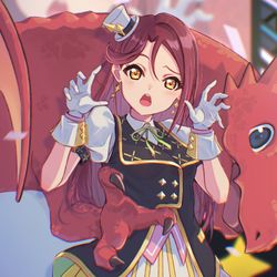 This is a pixiv picture whose title is Happy Birthday! Riko 2024.