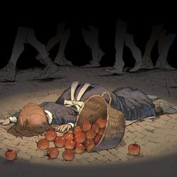 This is a pixiv picture whose title is めまい.