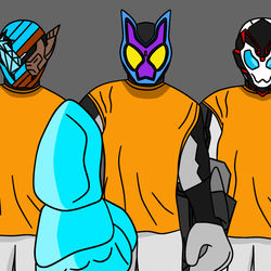 This is a pixiv picture whose title is 努力、未来、拳で語り合おうぜ.