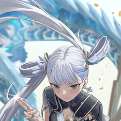 This is a pixiv picture whose title is 83日目, 今汐.