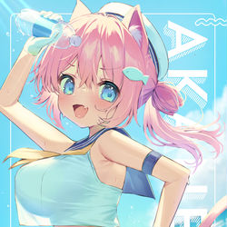 This is a pixiv picture whose title is マリンセーラー🐟.