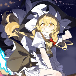 This is a pixiv picture whose title is 霧雨魔理沙.