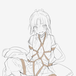 This is a pixiv picture whose title is モブ若.