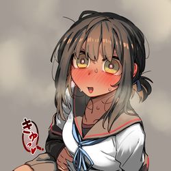 This is a pixiv picture whose title is 「あ」.