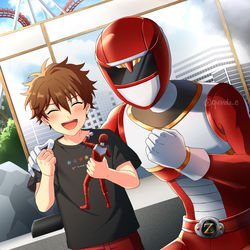 This is a pixiv picture whose title is 10年後.