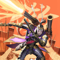 This is a pixiv picture whose title is 英傑大戦【大塩平八郎】.