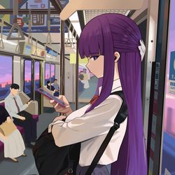 This is a pixiv picture whose title is 放学午后.