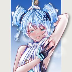 This is a pixiv picture whose title is 💢💢💢.