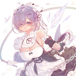 This is a pixiv picture whose title is Rem.