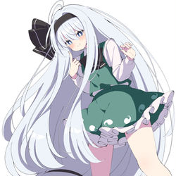 This is a pixiv picture whose title is ロング妖夢.