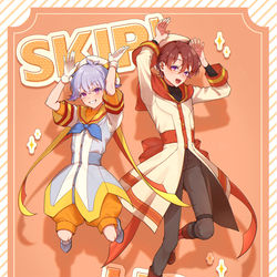 This is a pixiv picture whose title is 兎組.