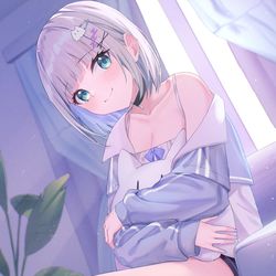 This is a pixiv picture whose title is 無題.