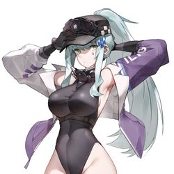 This is a pixiv picture whose title is HK416.