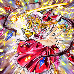 This is a pixiv picture whose title is フランドール・スカーレット.