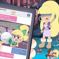This is a pixiv picture whose title is Pacifica Caught and Contrast.